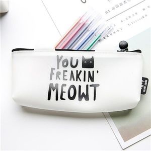 Kitty Cartoon Cat Makeup Pencil Case
